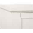 Bowery Hill Traditional Wood Egg Shell White Open Nightstand