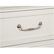 Bowery Hill Traditional Egg Shell White Queen Panel Storage Bed