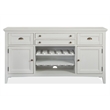 Bowery Hill Transitional Chalk White And Dovetail Grey Buffet