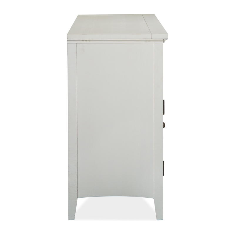 Bowery Hill Transitional Chalk White And Dovetail Grey Buffet