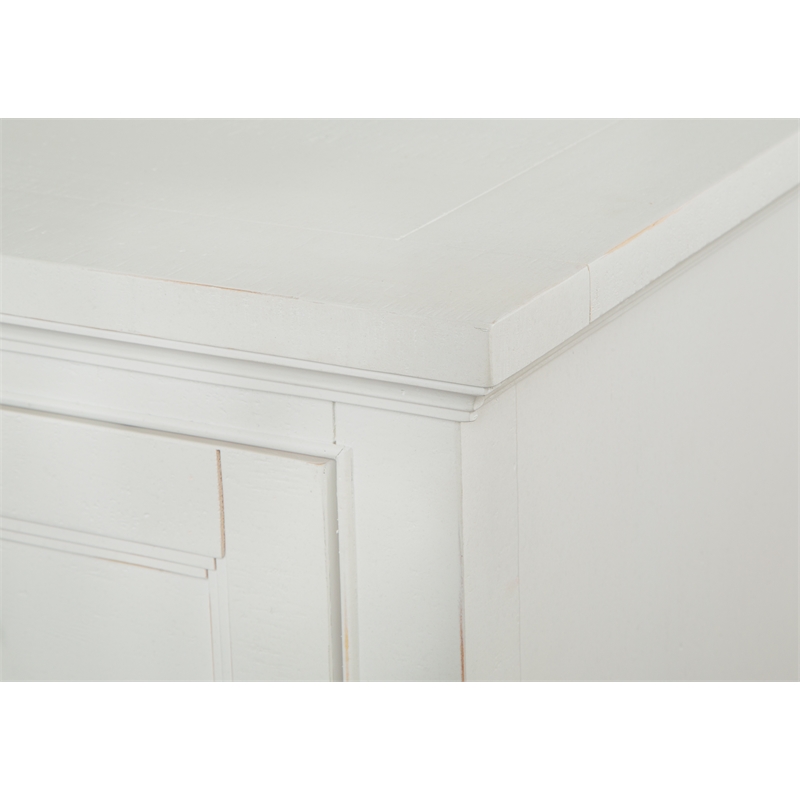 Bowery Hill Transitional Chalk White And Dovetail Grey Buffet
