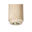 Bowery Hill Transitional Brown Nesting Cocktail Table With Casters