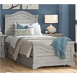 Bowery Hill Modern Transitional Antique Gray Wood Full Size Bed