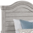Bowery Hill Modern Transitional Antique Gray Wood Full Size Bed