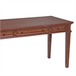 Bowery Hill Traditional Rustic Cherry 50-inch Wood Writing Desk