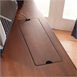 Bowery Hill Traditional Rustic Cherry 60-inch Wood Storage Desk