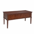 Bowery Hill Traditional Rustic Cherry 60-inch Wood Storage Desk