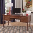 Bowery Hill Traditional Rustic Cherry 60-inch Wood Storage Desk