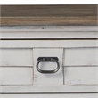 Bowery Hill White-Washed Wood Farmhouse Style Storage Nightstand