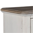 Bowery Hill White-Washed Wood Farmhouse Style Storage Nightstand