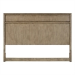 Bowery Hill Modern Transitional King Panel Headboard in Nutmeg