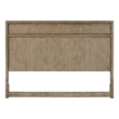 Bowery Hill Modern Transitional Queen Panel Headboard in Nutmeg