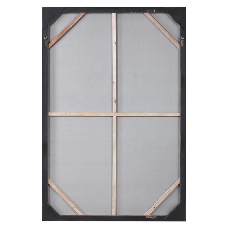 Bowery Hill Summer Sunset Wood Abstract Hand Painted Canvas in Multi-Color