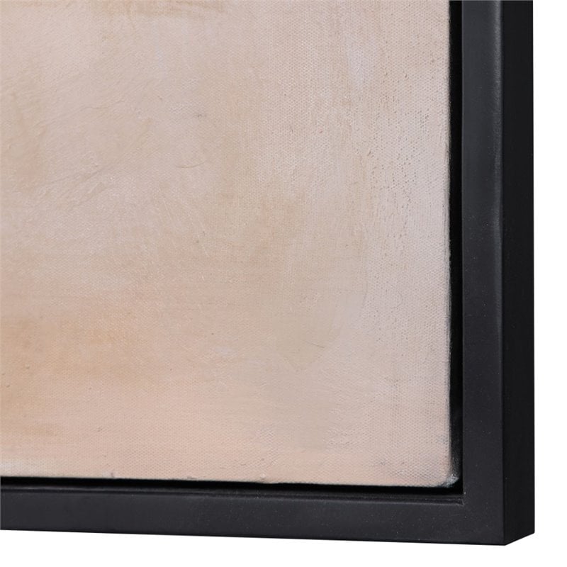 Bowery Hill Summer Sunset Wood Abstract Hand Painted Canvas in Multi-Color
