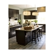Bowery Hill 3-light Transitional Metal Large Pendant in Gold Leaf