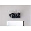 Bowery Hill Transitional 2-light Metal Bath Vanity Light in Matte Black