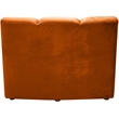 Bowery Hill Contemporary Upholstered Cognac Velvet Modular Chair