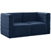 Navy/2-Piece: 2 Corner Chair