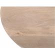 Bowery Hill Modern / Contemporary Solid Mango Wood Natural Dining Table
