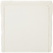 Bowery Hill Contemporary Deep Button Tufted Soft Cream Velvet Armless Chair