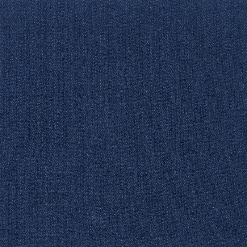 Bowery Hill Contemporary Upholstered Navy Durable Linen Textured Modular Sofa