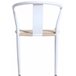 Bowery Hill Contemporary Textured Beige Hand Woven Rope Dining Chair