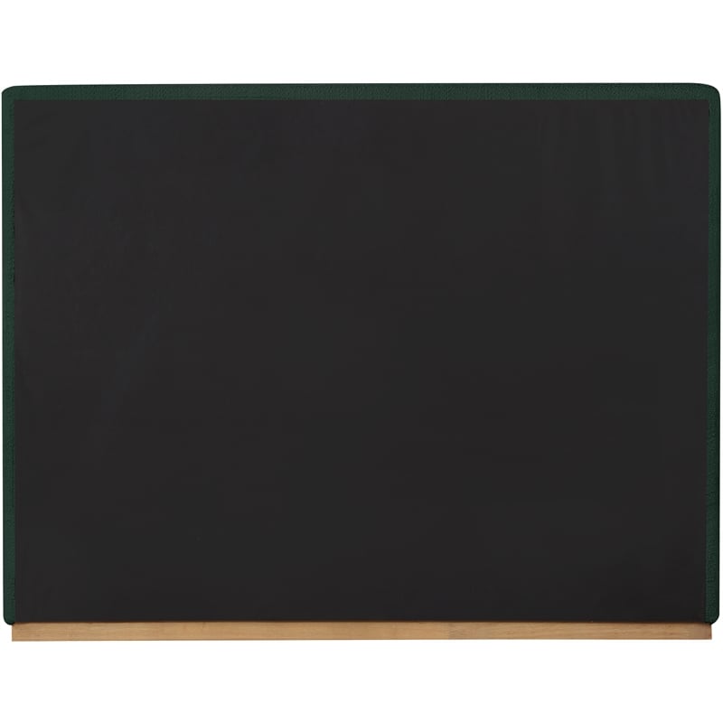 Bowery Hill Contemporary Rich Green Durable Boucle Fabric Full Bed