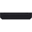 Bowery Hill Contemporary Soft Black Linen Textured Fabric Sofa