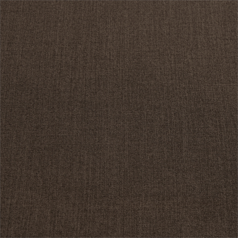 Bowery Hill Contemporary Soft Brown Linen Textured Fabric Sofa