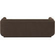 Bowery Hill Contemporary Soft Brown Linen Textured Fabric Sofa