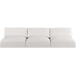 Bowery Hill Contemporary Soft Plush Cream Fabric Modular Sofa