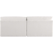 Bowery Hill Contemporary Soft Plush Cream Fabric Modular Sofa