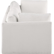Bowery Hill Contemporary Soft Plush Cream Fabric Modular Sofa