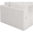 Bowery Hill Contemporary Soft Plush Cream Fabric Modular Sofa