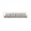 Bowery Hill Upholstered Beige Linen Textured Fabric 4-Piece Modular Sofa
