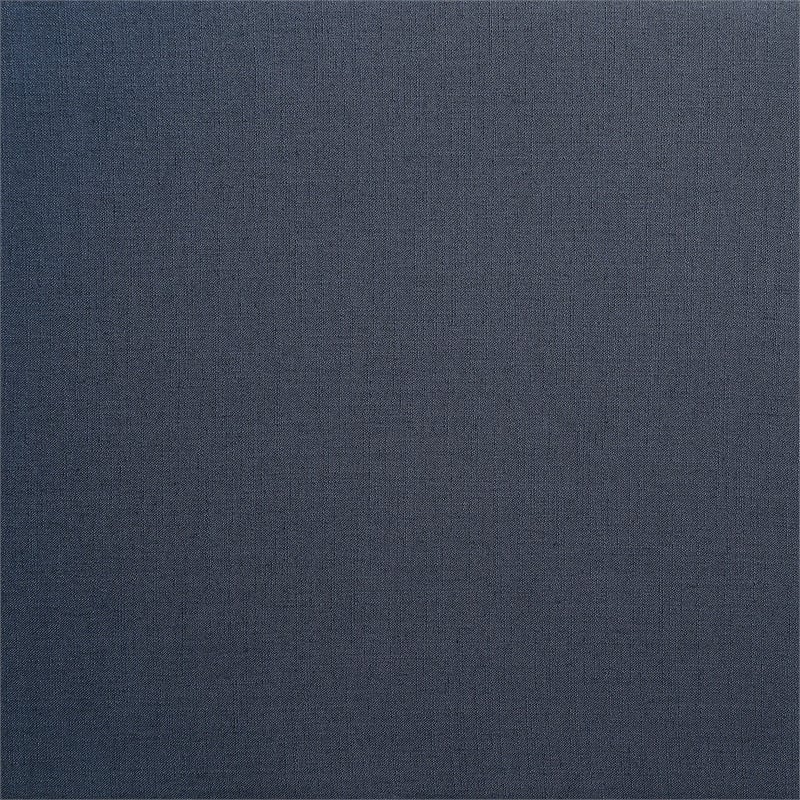 Bowery Hill Upholstered Navy Linen Textured Fabric 4-Piece Modular Sofa