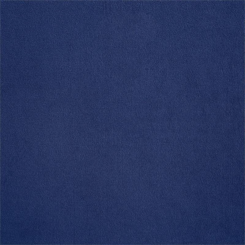 Bowery Hill Contemporary Soft Navy Velvet 4-Piece Modular Sofa