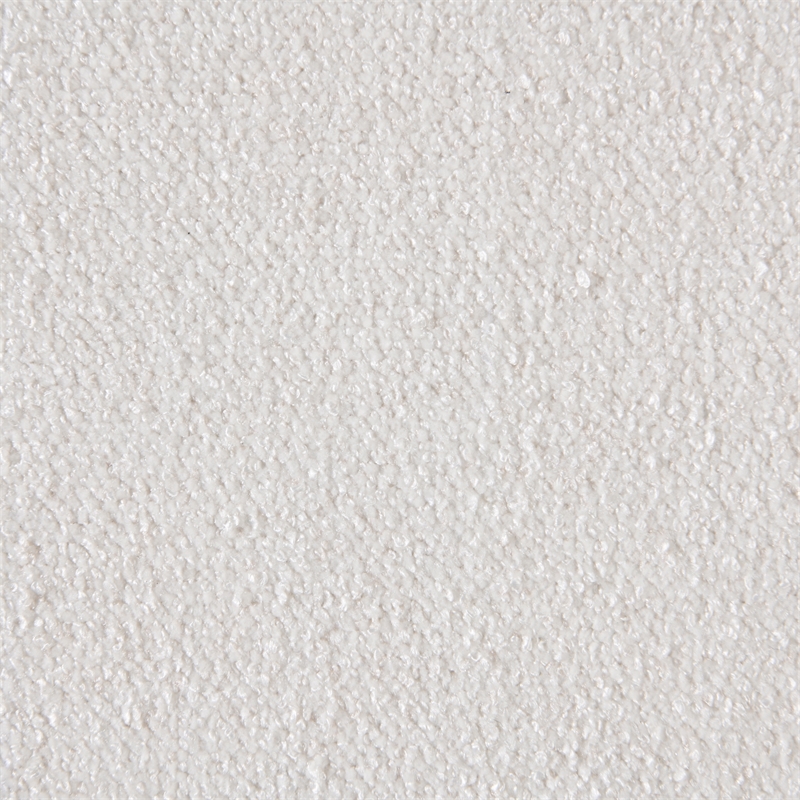 Bowery Hill Contemporary Soft Cream Fabric Full Fully Slatted Bed