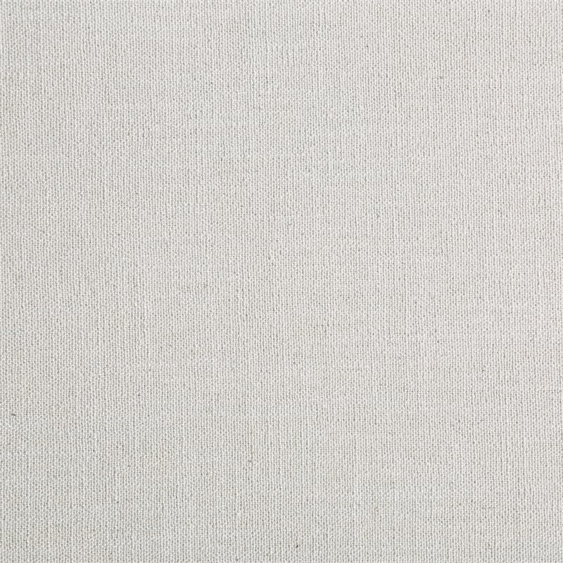 Bowery Hill Contemporary Cream Linen Textured Fabric Queen Bed