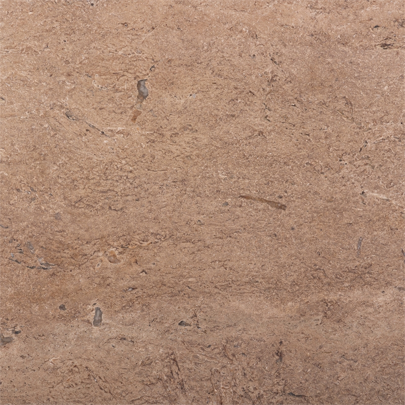 Bowery Hill Contemporary Handcrafted Genuine Travertine Beige Dining Table