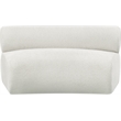 Bowery Hill Contemporary Cream Chenille Fabric Modular Chair