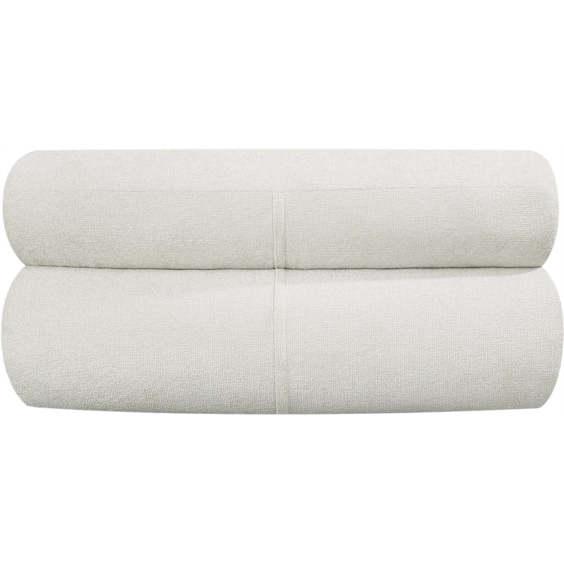 Bowery Hill Contemporary Green Chenille Fabric Modular Chair