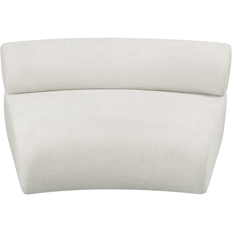 Bowery Hill Contemporary Green Chenille Fabric Modular Chair