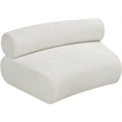 Bowery Hill Contemporary Green Chenille Fabric Modular Chair