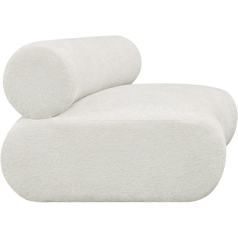 Bowery Hill Contemporary Green Chenille Fabric Modular Chair