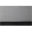 Bowery Hill Contemporary Grey Linen Textured Fabric Full Bed