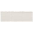Bowery Hill Contemporary Cream Boucle Fabric Modular Sectional