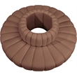 Bowery Hill Contemporary Cognac Vegan Leather Modular Sectional