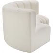 Bowery Hill Contemporary Cream Vegan Leather Modular Sectional