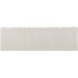 Bowery Hill Contemporary Cream Vegan Leather Modular Sectional